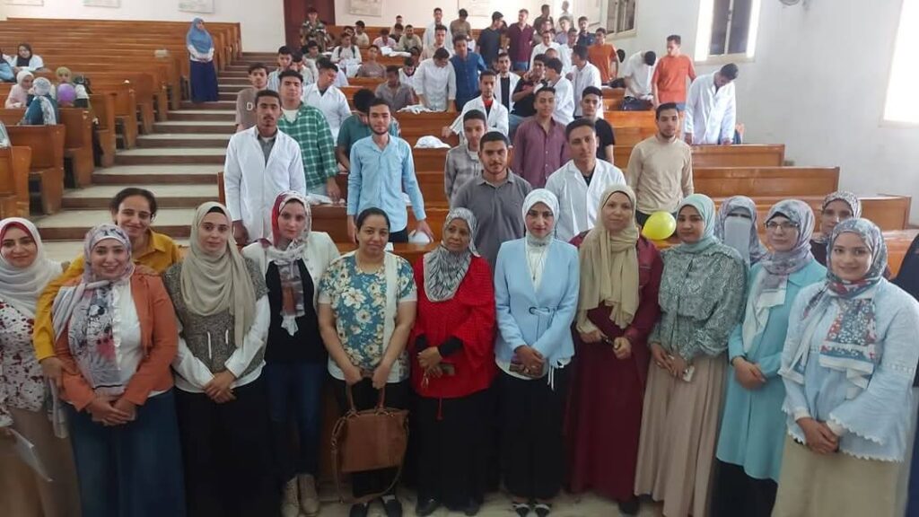 تمريض " جامعة بني سويف" تحتفل باليوم العالمي للملاريا