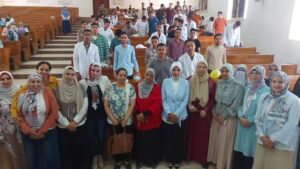 تمريض " جامعة بني سويف" تحتفل باليوم العالمي للملاريا

