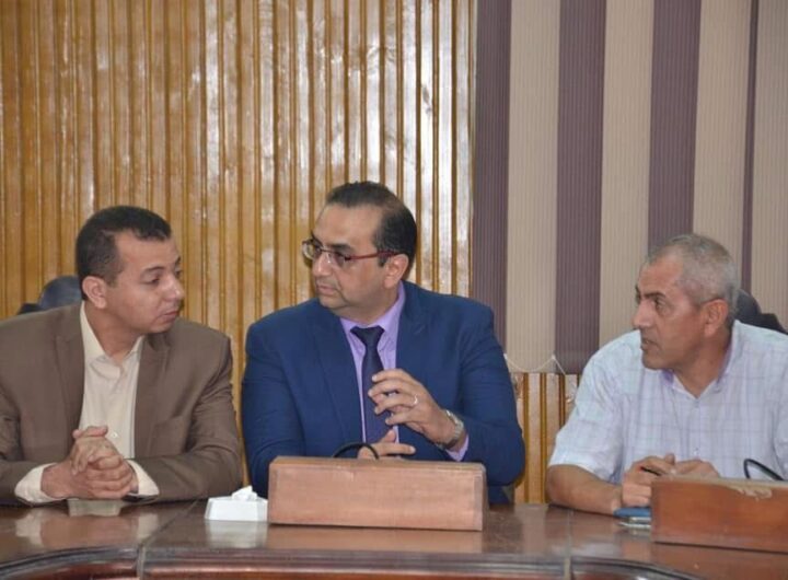 الدكتور أحمد عبدالله خلف رئيس شعبة الصيادلة ببني سويف