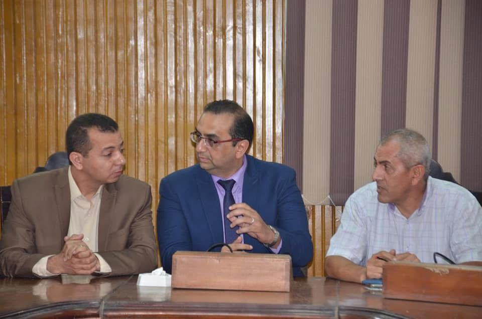 الدكتور أحمد عبدالله خلف رئيس شعبة الصيادلة ببني سويف