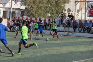 جانب من بطولة الشعب الجمهوري لكرة القدم 