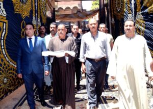 إنهاء خصومة ثأرية بين عائلتين شمال بني سويف