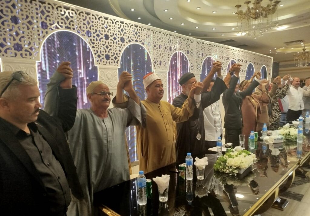 مؤتمر حاشد ببني سويف لدعم القيادة السياسية واستقرار الدولة المصرية 