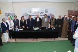 محافظ بني سويف ورئيسة القومي للطفولة والأمومة يفتتحان فرع المجلس بشرق النيل
