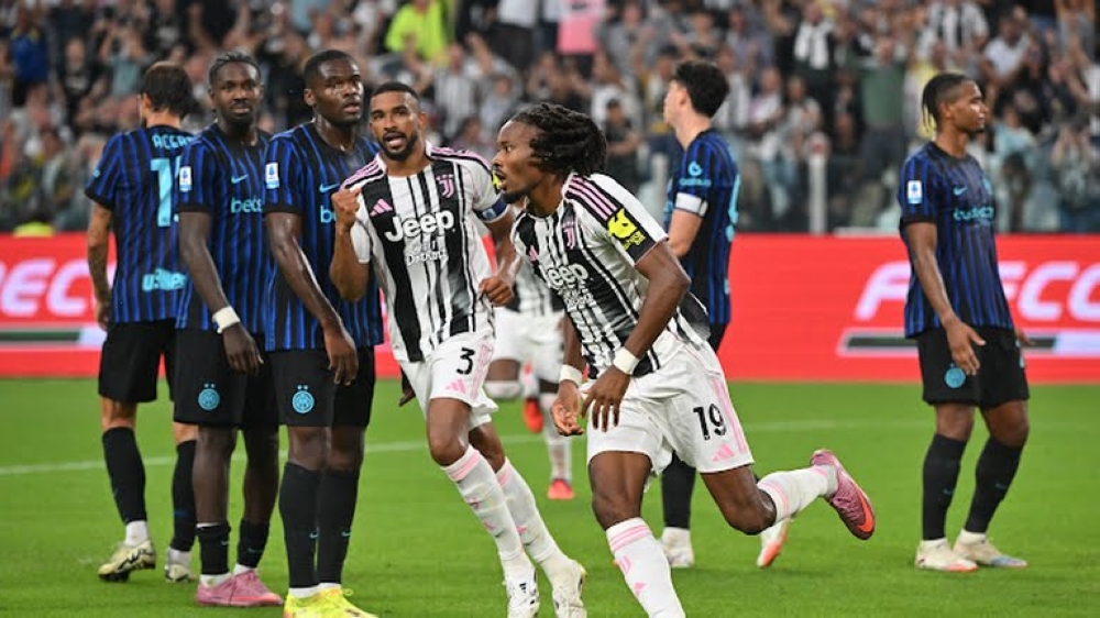 التشكيل الرسمي لقمة يوفنتوس وانتر ميلان