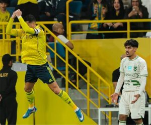 رباعية من النصر تكتسح شباك الحزم