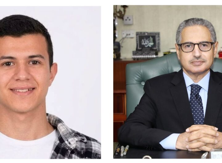 محافظ بني سويف يهنئ الطالب بدر محمود حسن بمدرسة شركة مياه الشرب لحصوله على المركز الأول على مستوى الجمهورية 