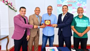 تقديرًا للإنجازات.. اتحاد الكرة ببني سويف يكرم رئيس نادي الشبان المسلمين