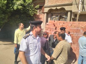 حملة مكبرة لفحص تراخيص المحال والمباني ورفع 380 حالة اشغال بالفشن جنوب بني سويف
