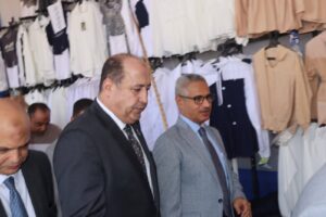 محافظ بني سويف يتفقد معرض «أهلاً مدارس» ويوجه بالتوسع في إقامة معارض دائمة للسلع الأساسية والاستراتيجية بمختلف المراكز