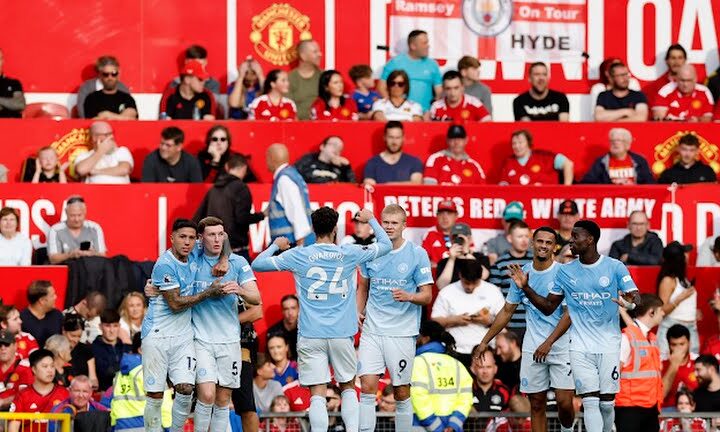 مانشستر سيتي يفوز على مانشستر يونايتد